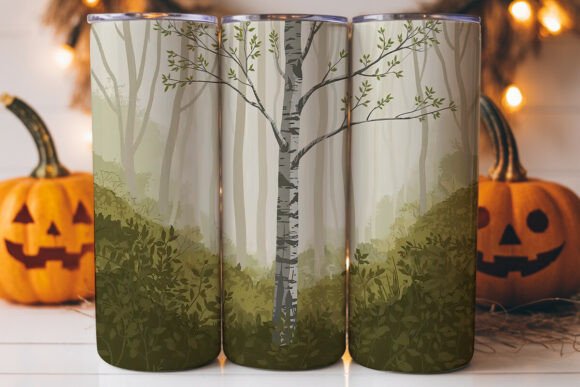 Birch Tree Forest 20oz Tumbler Wrap