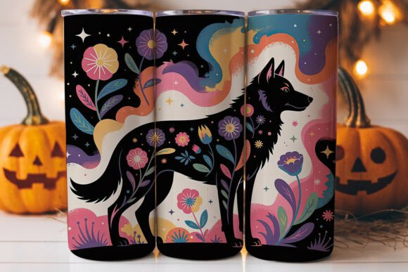Cosmic Canine 20oz Tumbler Wrap