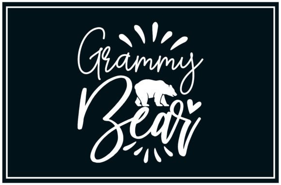 Grammy Bear, Grandma Svg Review