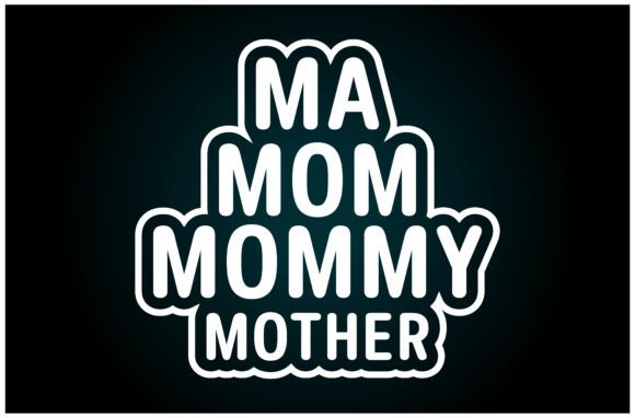 Ma Mom Mommy Mother Svg T Shirt