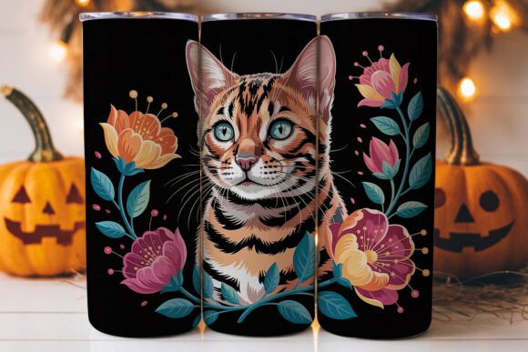 Magical Bengal Cat 20oz Tumbler Wrap