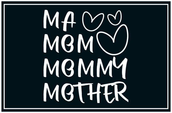 Mom Love, Family SVG
