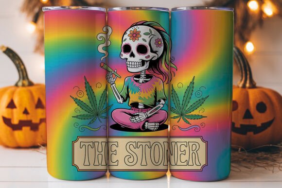Psychedelic Stoner Tumbler Wrap