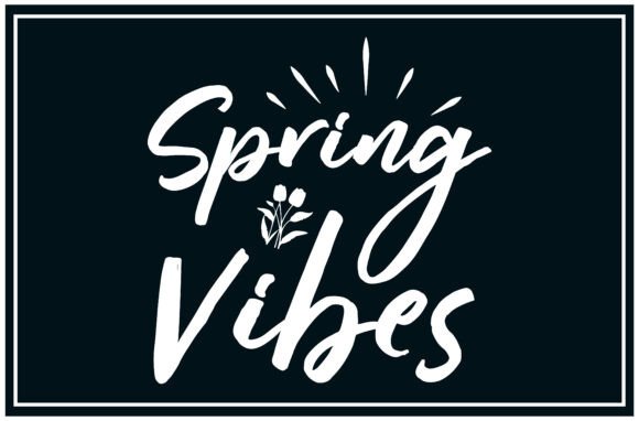 Spring Vibes Svg, Bloom Mood