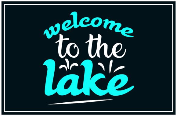Welcome to Lake, Nature Svg
